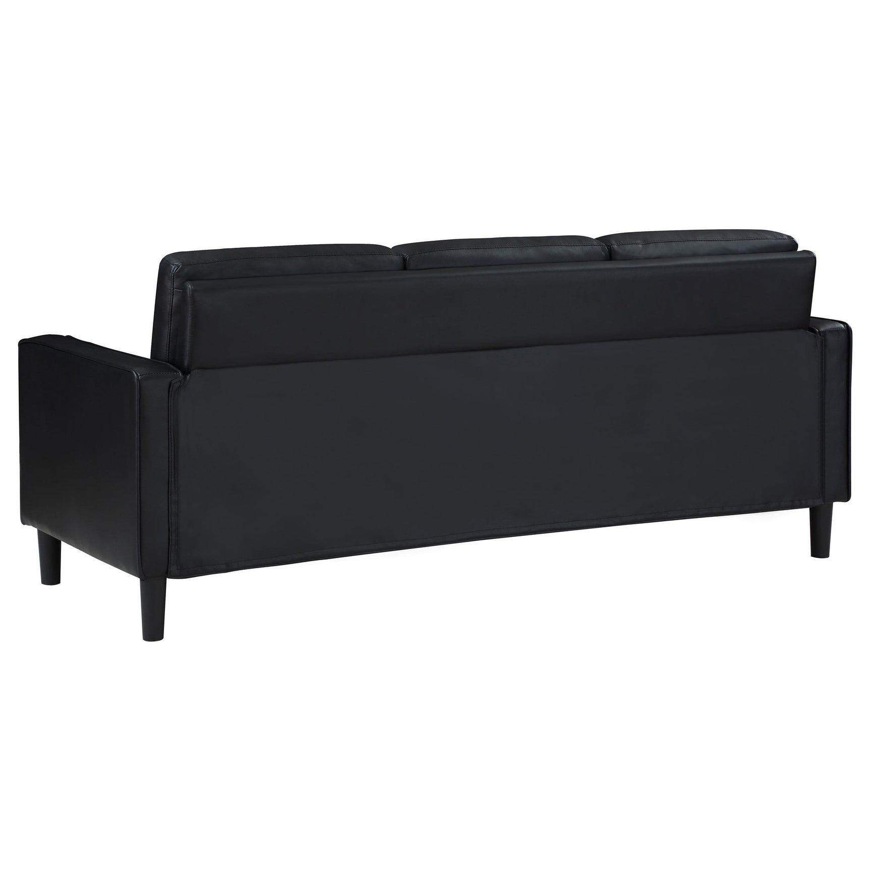 Side profile of Ruth loveseat