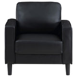 Close-up of armrest on Ruth 3-Piece Set