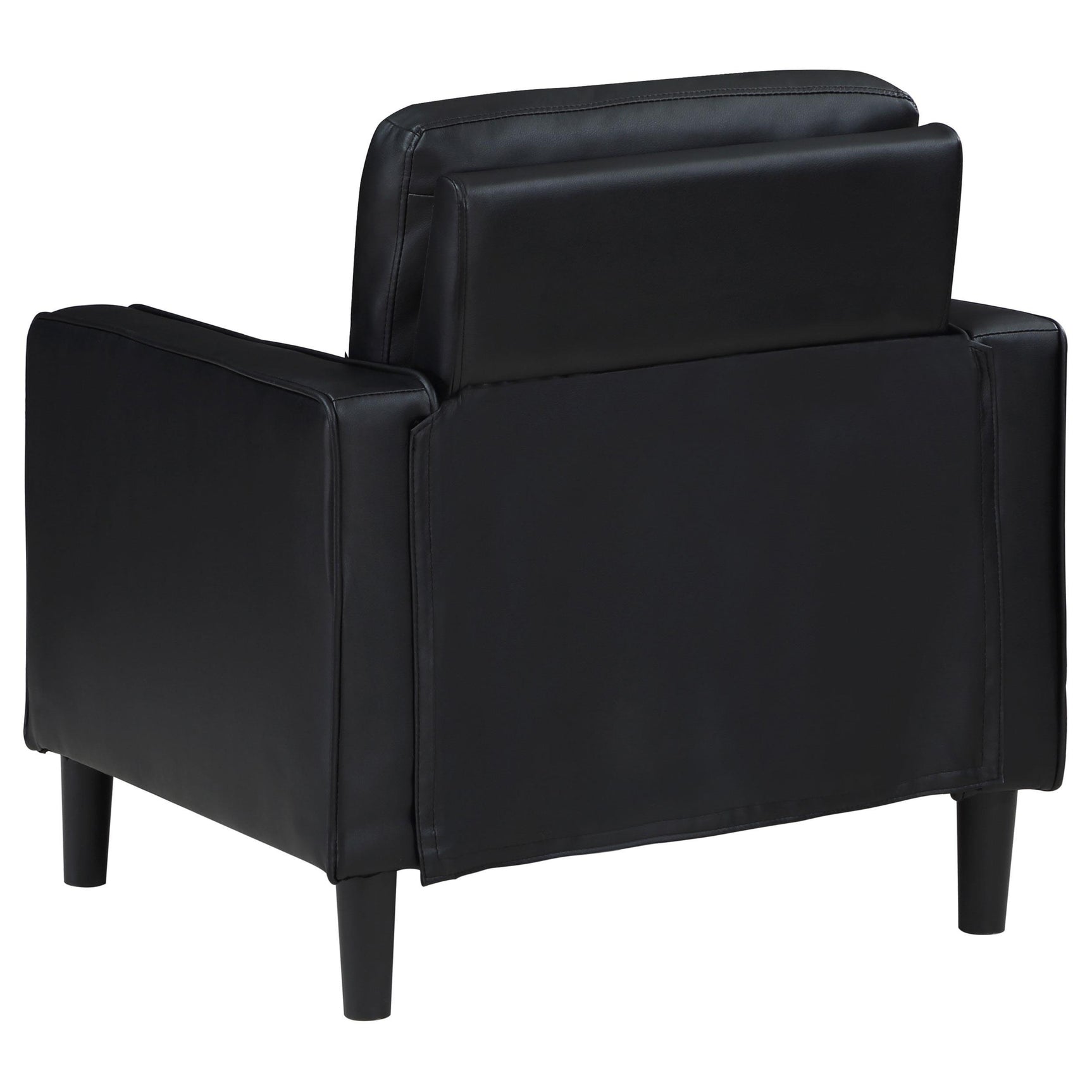 Front view highlighting seat cushions on Ruth Sofa