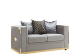 Juliet Taupe Accent Chair profile