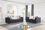 Alisha Black Chair angled view highlighting modern design