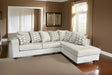 Decora Grey Sectional sofa main view