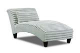 Grady Grey Ottoman top view