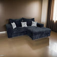 Nashville Black sectional sofa main view