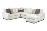 Willett Stone sectional sofa in room setting