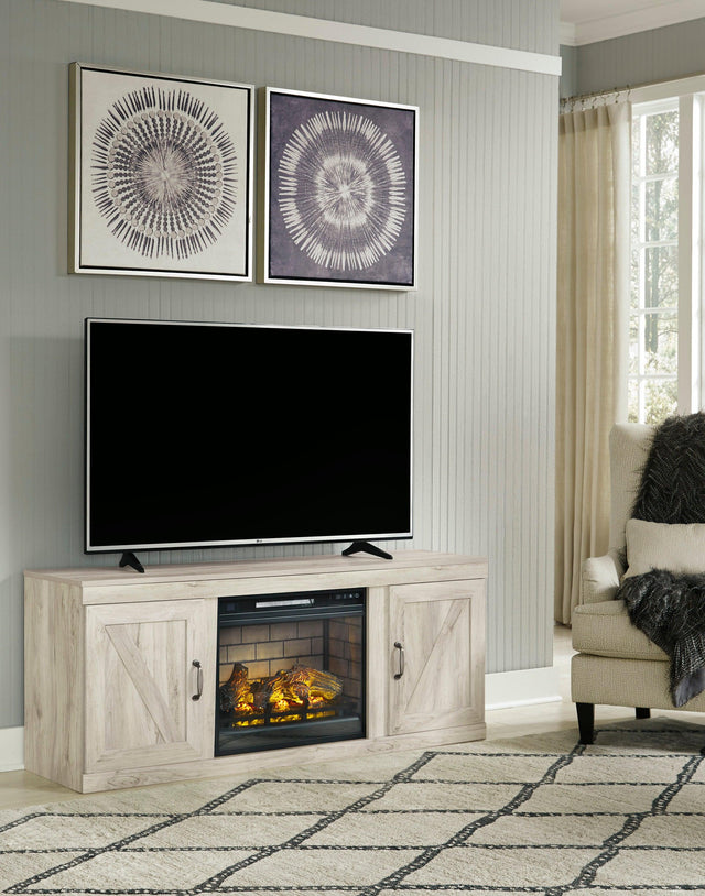 Ew0331-268 - Tv Stand W/fireplace 60"L - Ella Furniture