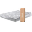 Gum Gray Memory Foam Medium Full Mattress top view showing memory foam layer