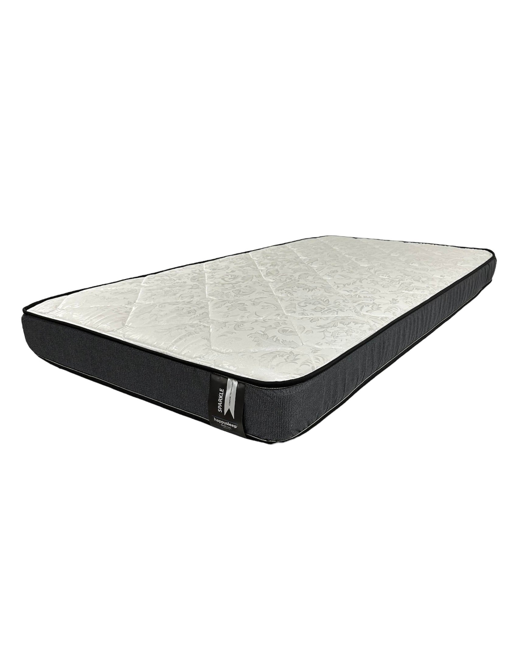 Crystal Medium Foam Bunk Beds showing full mattress setup