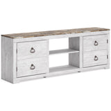 W267-168 TV stand close-up detail