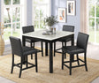 main view of Dior Black Dining Room Set dining room furniture