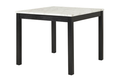 Room view of Dior Black Dining Room Set in modern dining space