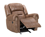 Back view of Rivercreek reclining chair showing modern design