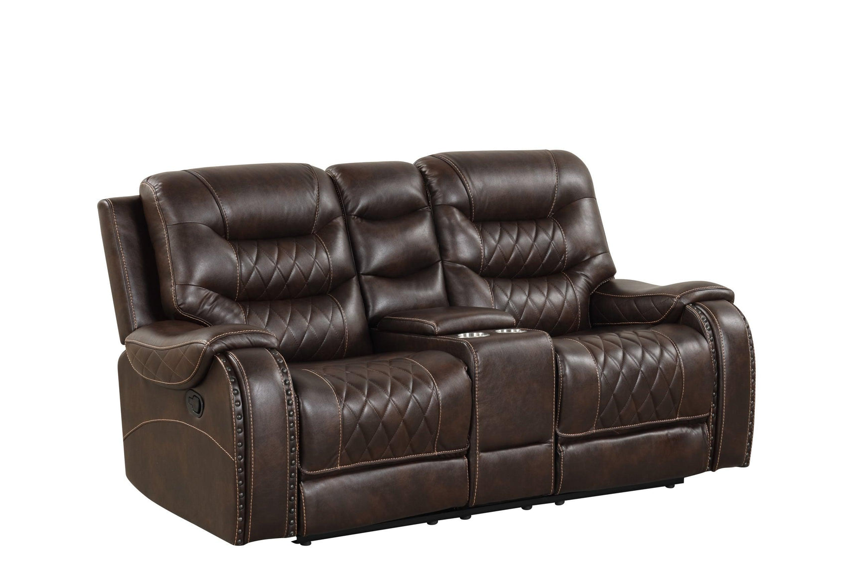 Ashley2002 oversized 3-piece reclining set loveseat and recliner detail