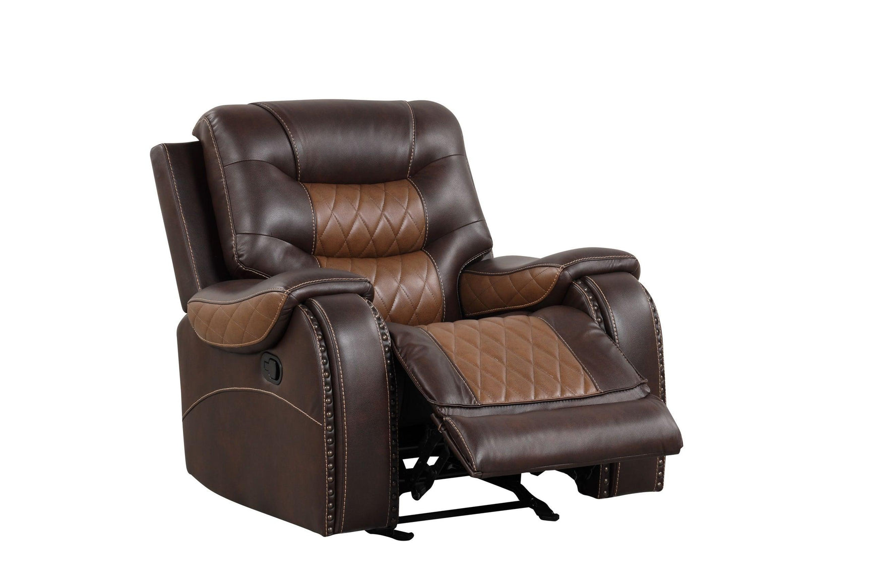 Ashley1001 Sofa drop-down table with cupholders and power outlets