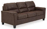 Ashley 9400339 queen sofa sleeper angled side view