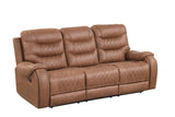 Ashley3001 oversized 3-piece reclining set sofa with drop-down table and cupholders