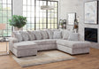 Flowy Galactic Oyster sectional sofa main view