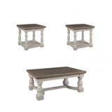 Havalance Occasional Table Set front view with cocktail table and end table