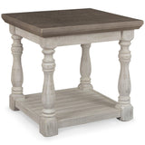 Havalance Occasional Table Set side view highlighting dimensions