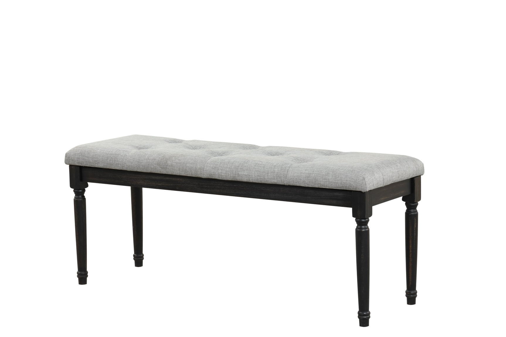 Room perspective view of Farah Gray Dining Room Set