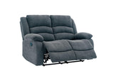 Dynamo2 charcoal recliner close-up