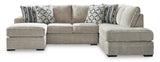 Ashley 205-02 Sectional Sofa side view