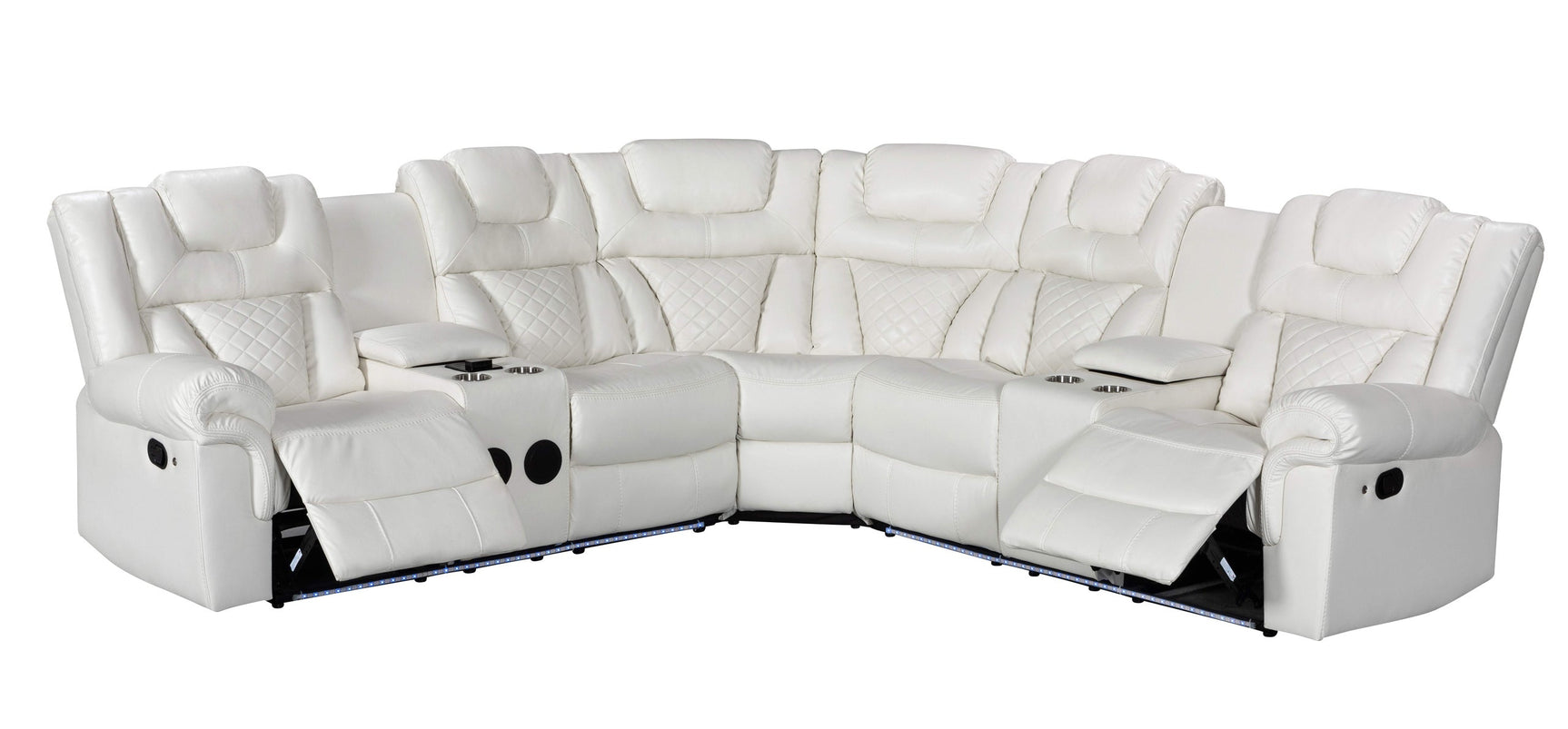 Alexa2023 sectional side angle showing recliner