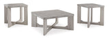 Close-up of Garnilly whitewash cocktail table surface and finish