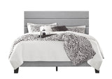 Jess Gray Full Bed headboard close-up