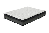 Icetech White&Gray&Black Modern Memory Foam Luxury Firm Queen Mattress - Ella Furniture