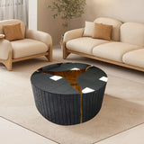 Ashton Black Coffee Table corner detail
