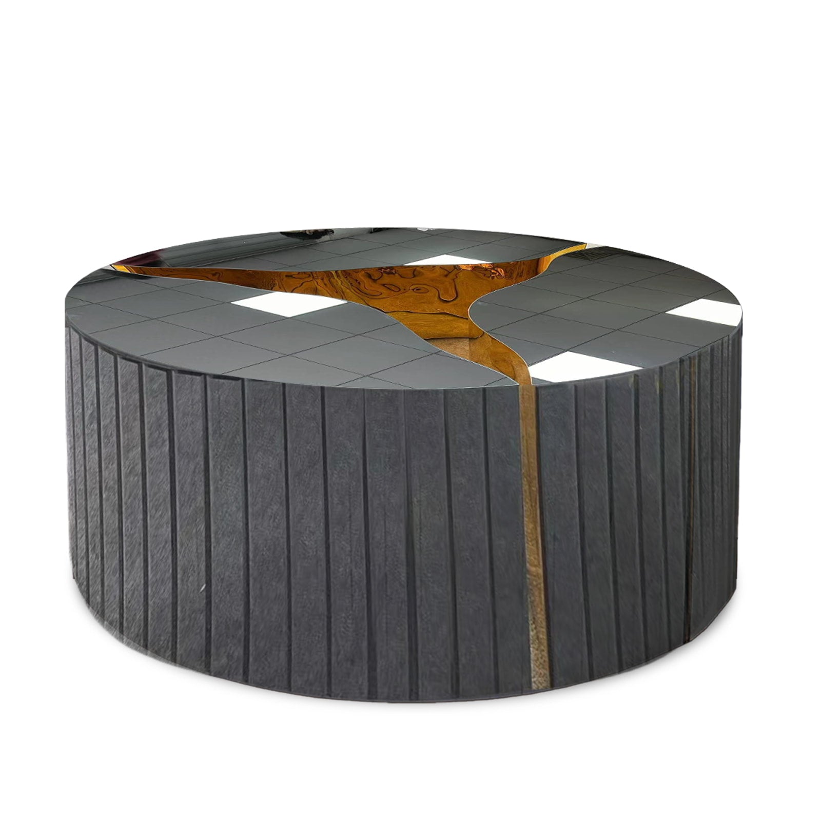 Ashton Gray Coffee Table top view