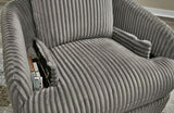 Tie-breakers Fog Swivel Glider Recliner reclining position