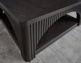 Yellink Cocktail Table detailed corner close-up