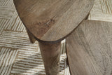 Reidport Accent Cocktail Table Set top view of both tables