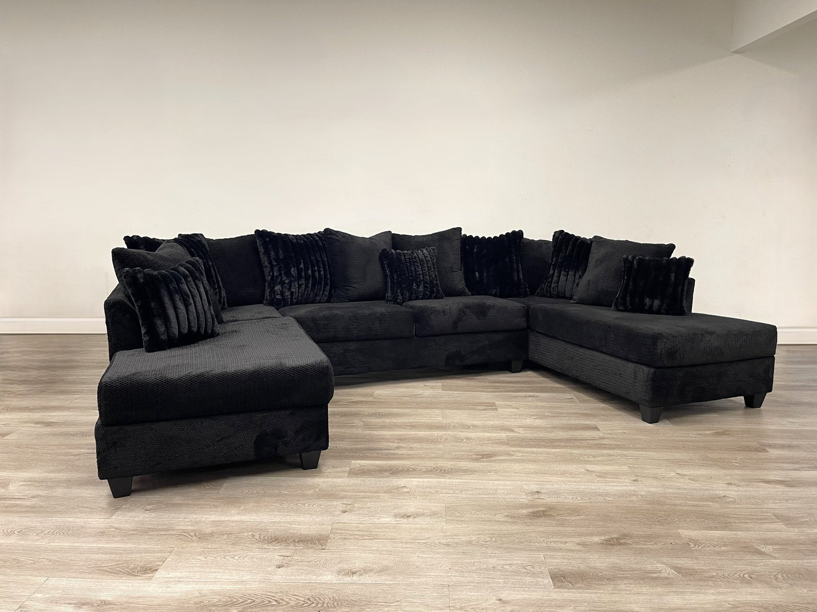 main view of Kof Double Chaise Sectional sectional sofa