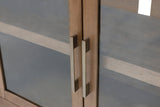 W738-78 TV stand displaying full front and side profile