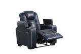 Bluetooth speaker integrated in loveseat arm of Stefano40 set