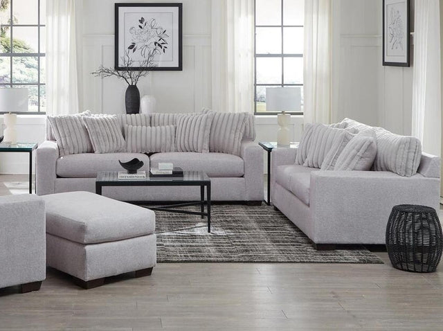 Behold Gray Sofa and Loveseat Set front view