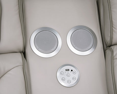 Dubai Sand loveseat Bluetooth speaker detail
