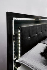 Another main view of Kaydell Black Upholstered Storage Panel Bedroom Set