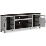 Darborn Gray Brown TV Stand