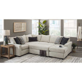 Living room showing Behold Gray Sectional sectional sofa