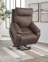Detail of recliner hand control with buttons