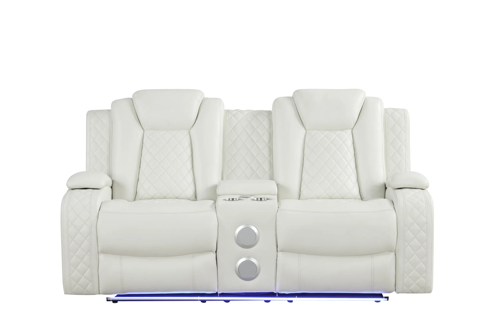 Storage compartment inside sofa armrest