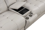 Palma sectional wireless charging pad detail