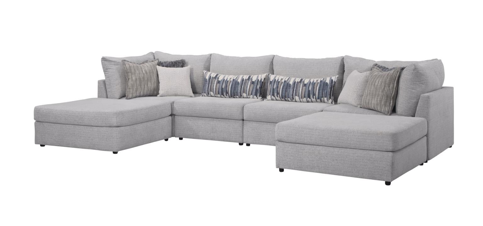 Behold 4-Piece Modular Sectional sofa side view