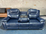 Galveston Recliner Chair with Rocker and Swivel close up