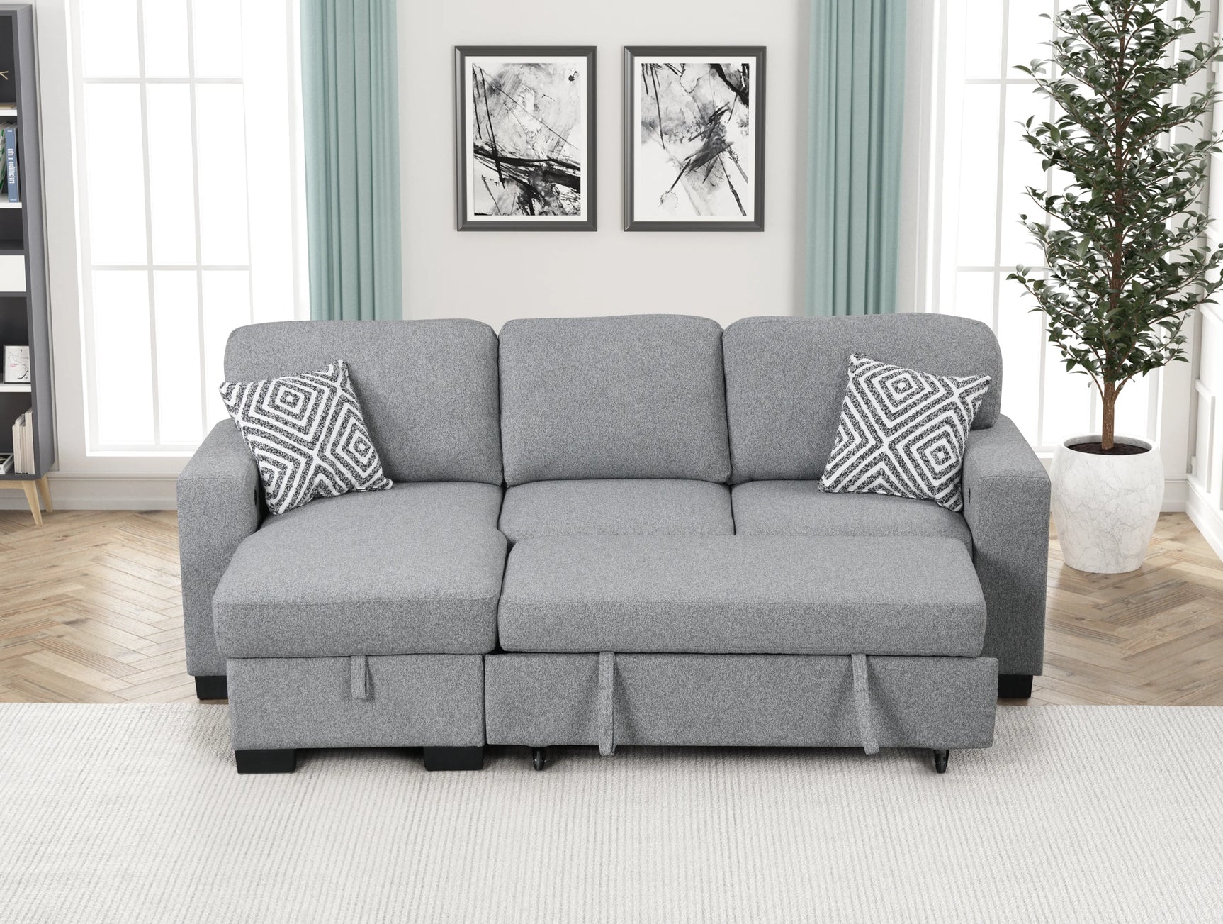 sectional in living room setting