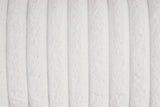 Close-up of fabric texture and stitching
